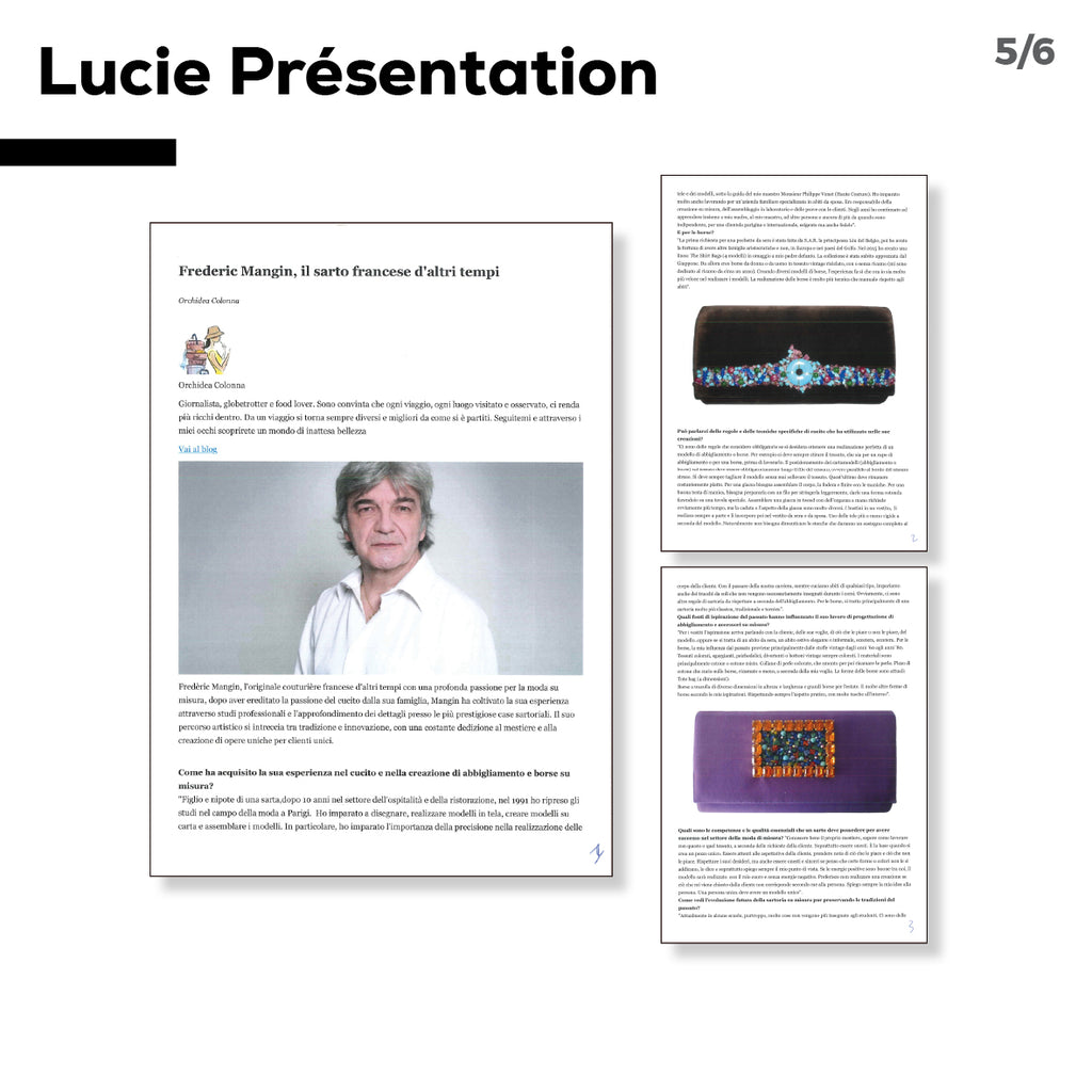 Pochette Haute Couture Lucie. Pièce unique brodée et ornée de bijoux vintage.