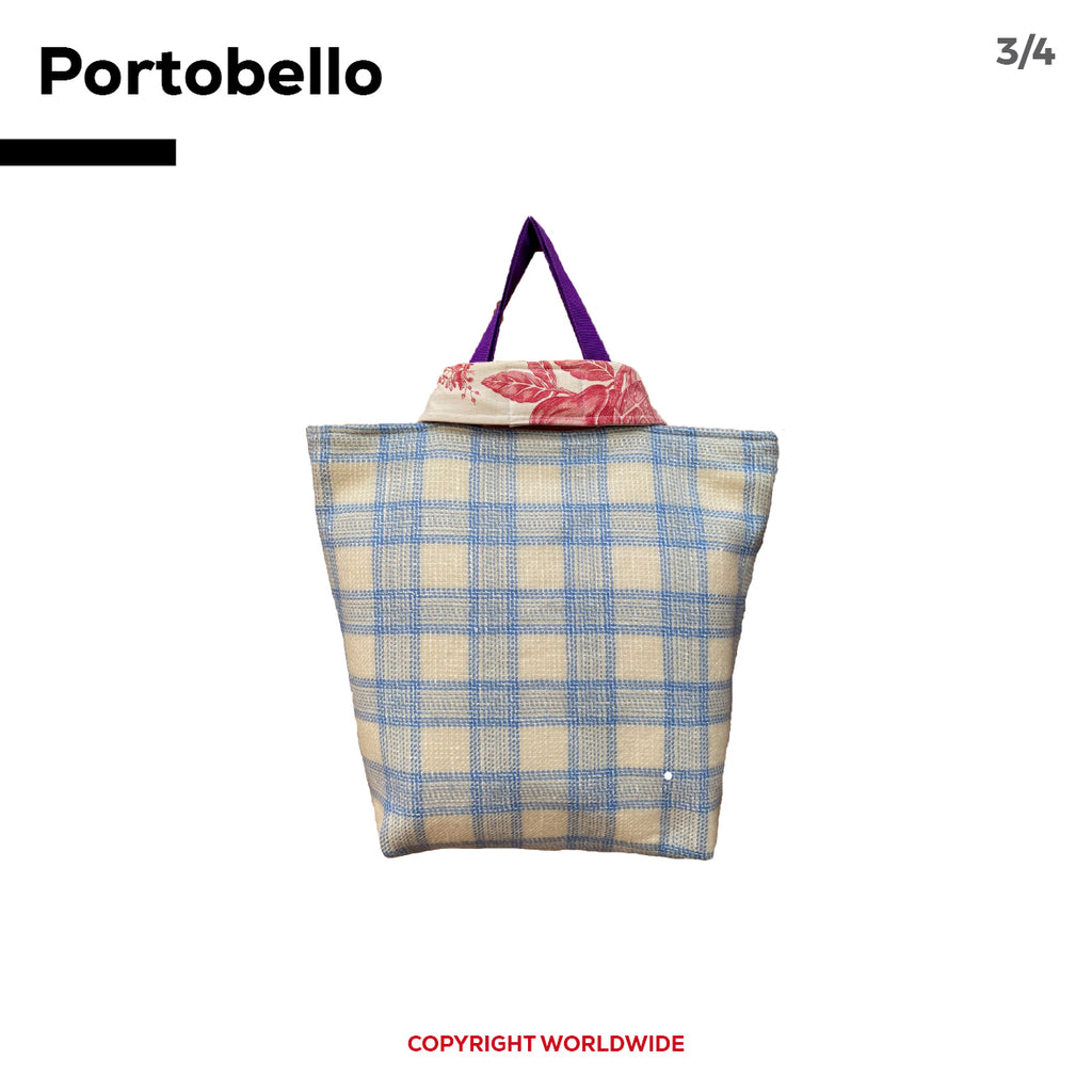 Sac cabas Portobello. Pièce originale et élégante. Style intemporel et respectueux du recycling.