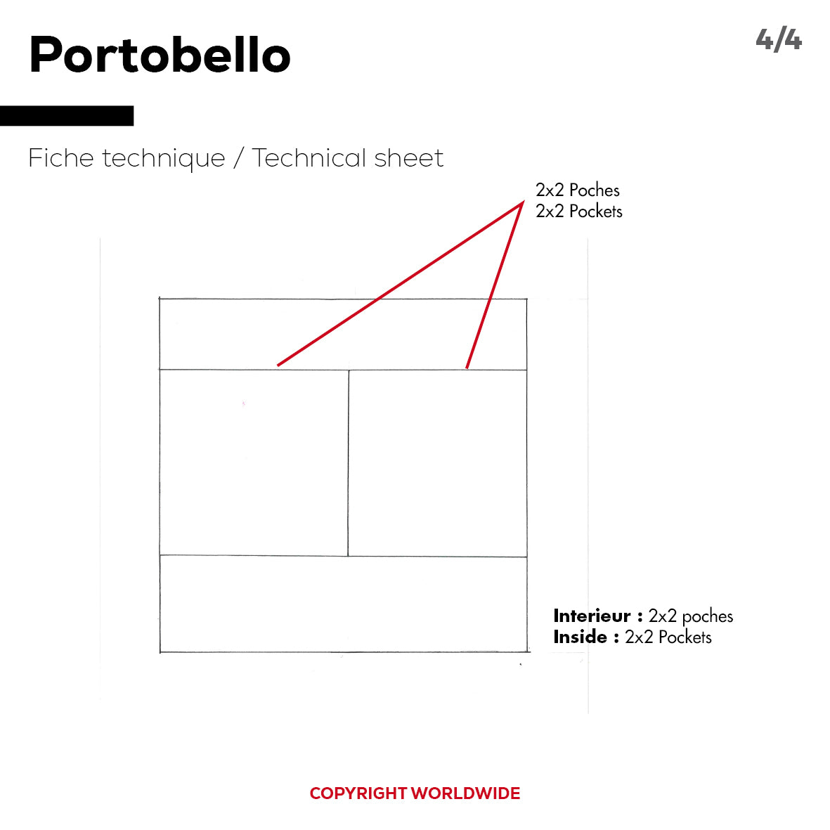 Sac cabas Portobello. Pièce originale et élégante. Style intemporel et respectueux du recycling.